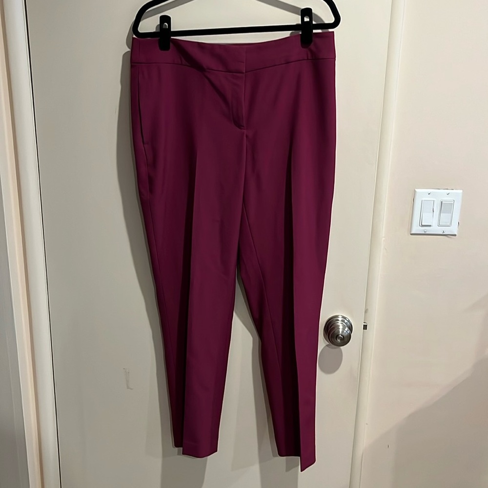 Evan Picone Black Label Straight Fit Suit Pants